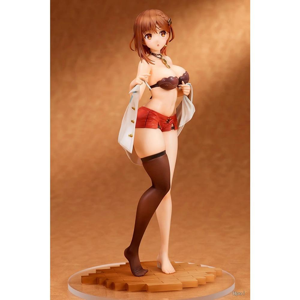 23CM Anime Atelier Ryza 2 Ushinawareta Denshou To Himitsu No Yousei Reisalin Stout Figure 1/7 Okigae Mode Model Toy Toy Figure