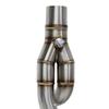 Sections Intermédiaire et Avant en Acier Inoxydable pour Échappement GSX-R600/750 (2011-2025)