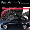 4PCS Wheel Cover for Tesla Model Y 2020-2024 Automobile 19 Inch New Blade Hubcap Wheels Cover Full Rim Hub Caps Accessories