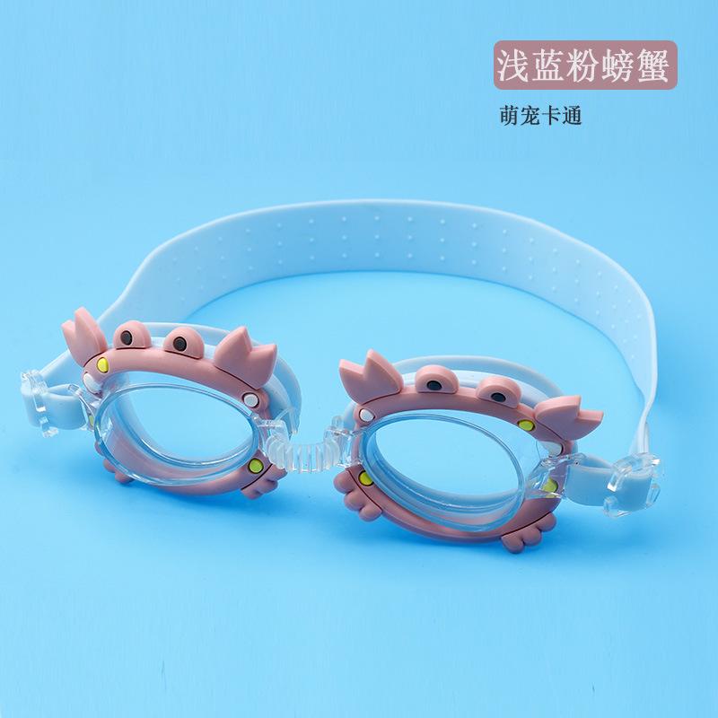 Children Cartoon Goggles Crab Waterproof anti-fog Animal Bear