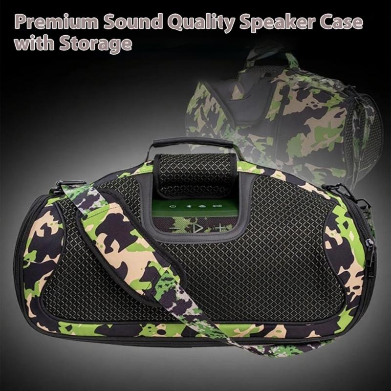 Ochranný úložný vak pro reproduktor Boombox 3, odolná oxfordská tkanina, zesílená podšívka, nárazuvzdorný design