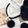 Cute Penguin Plush Hat Cold Protection Pullover Hat Sweet Beanies Caps  Kids Adult Gifts