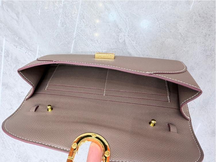 2026 Fashion Palm Print Pig Nose Leather Wallet & Crossbody Bag for Women