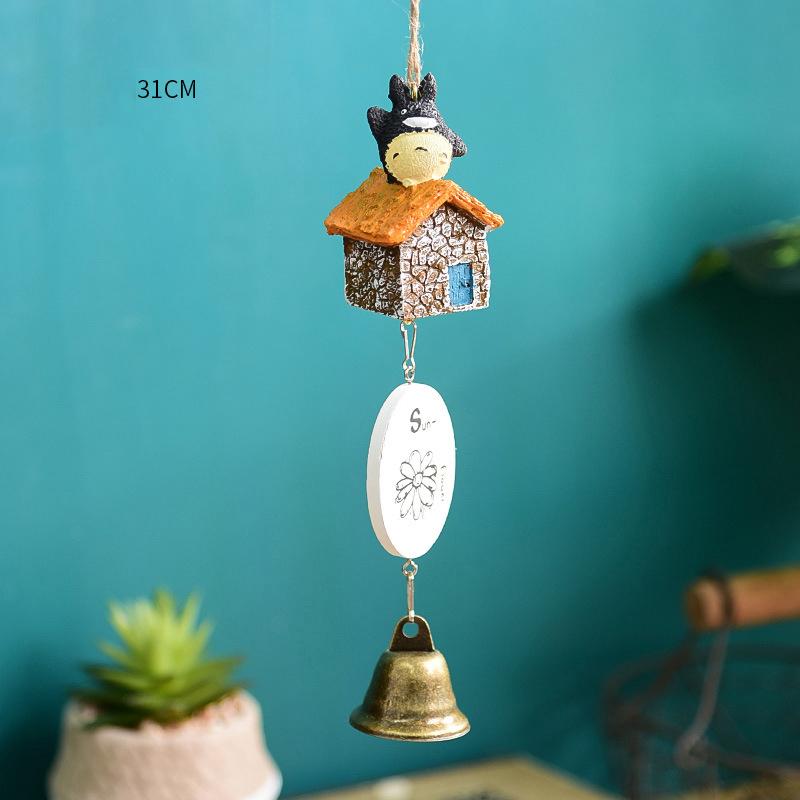 Japanese Style Outdoor Wind Chime Ornaments Balcony Room Indoor Jingle Door Pendant Healing Style High-End Bell