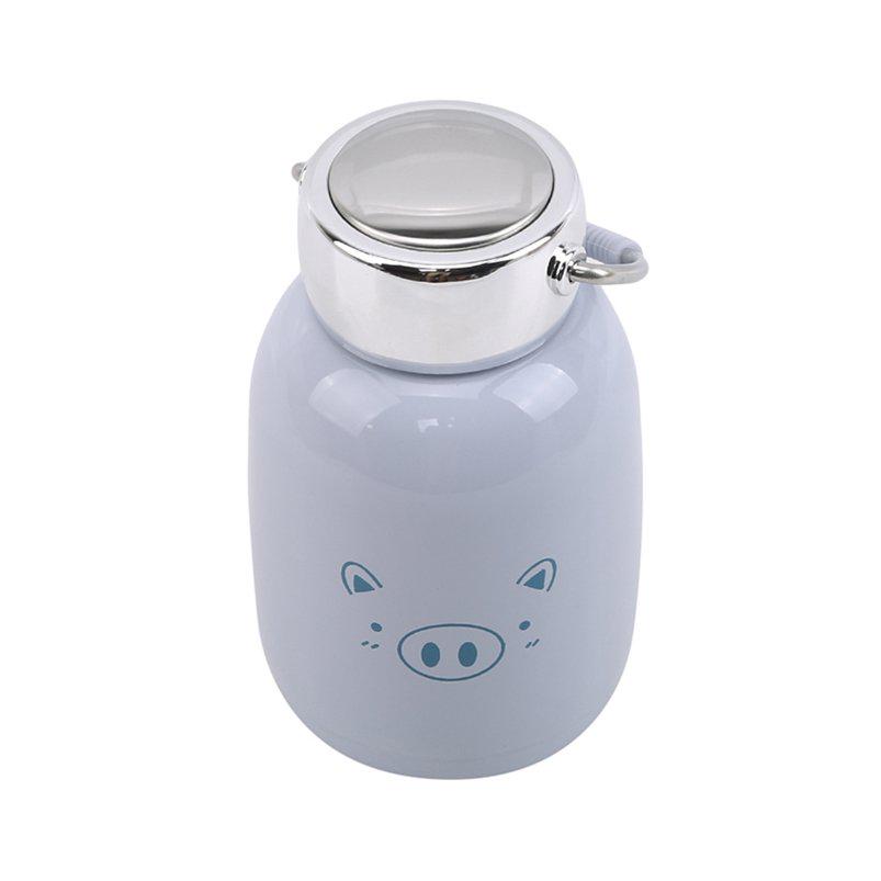 Portable Thermos Bottle Stainless Steel Unisex Mini Cartoon Animal Travel Cute Thermo Cup