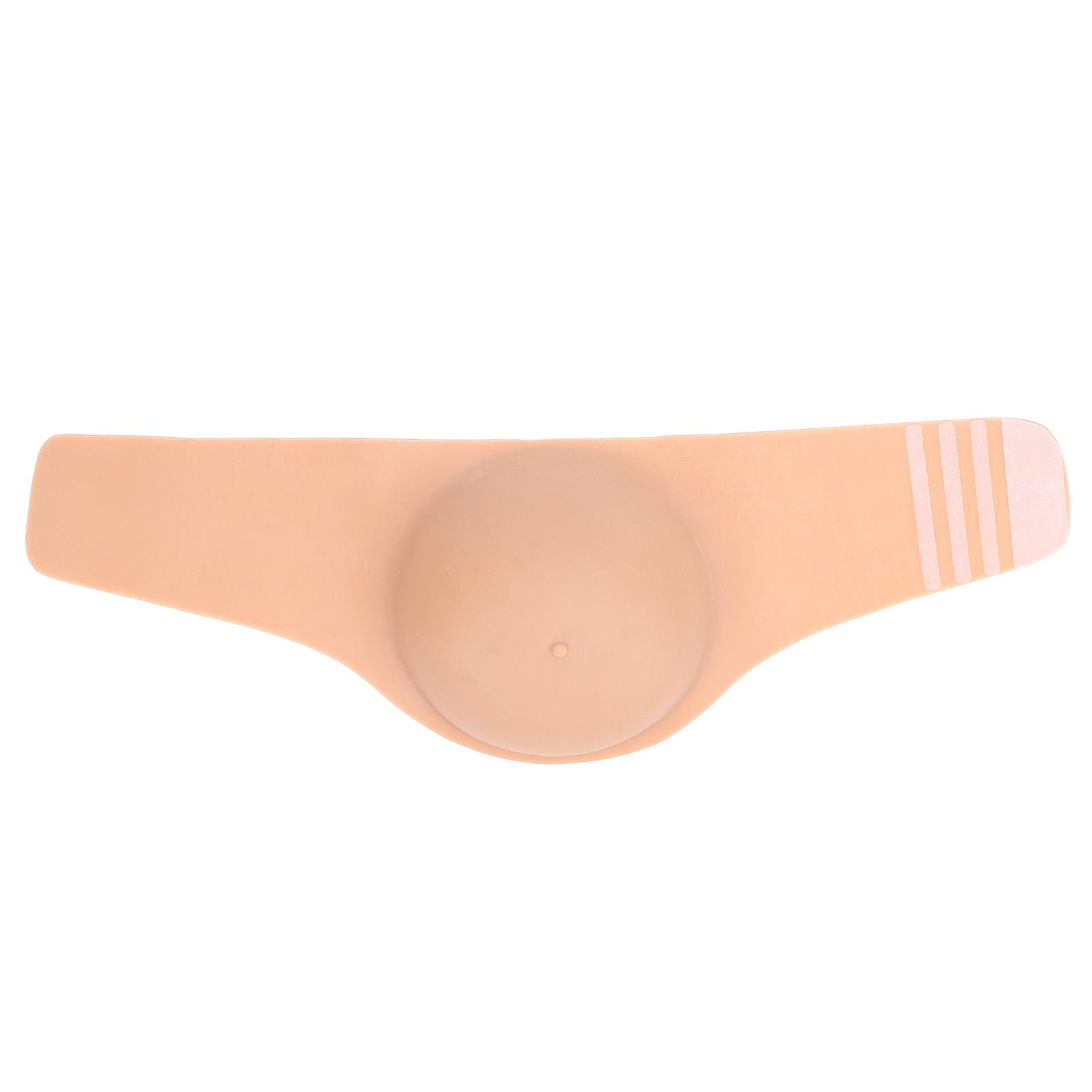 

Artificial Fake Pregnant Belly Silicone False Tummy Actress Performance Photography Props