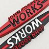 Adesivi Metallici 3D per Auto Emblema Griglia Logo Emblema Works Decalcomania per MINI Cooper JCW S F54 F56 F60 R50 R53 R55 R56 R57 R60 Accessori