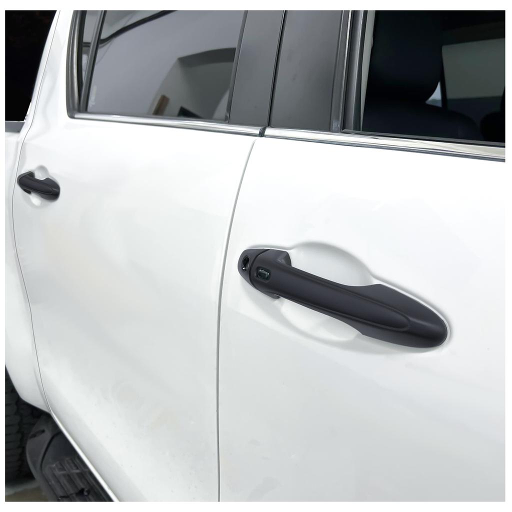 Matt Black Door Handle Cover Catch Trim Guard For Toyota Hilux Revo 2025 2025 2025 2025 Double Cabin Accessories