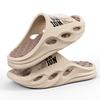 Men's Outdoor Coconut Beach Flip-Flops: Trendy, Non-Slip, Odor-Resistant Summer Slippers for Cool Comfort