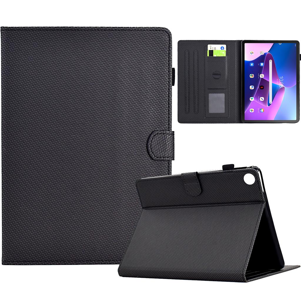 For Lenovo Tab M10 (Gen 3) Case PU Leather Protective Tablet Cover with Card Slots