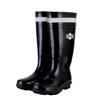 2025 Men's Waterproof Non-Slip High-Top Mining Boots with Thick Soles and Reflective Strips for Coal Mine Protection