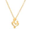 Unique Fashion Pendant Necklace Women's Mother Child Embrace Love Pendant Necklace for Daily Wear Dates Parties
