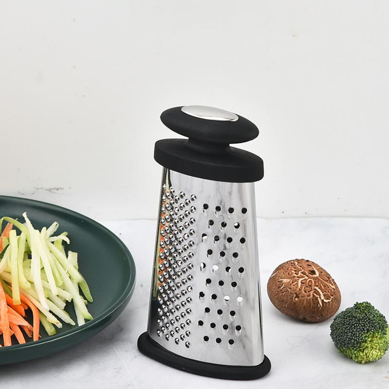 1pc Stainless Steel Grater 2 Sided Cheese Grater Vegetables Grater Multipurpose Kitchen Tools