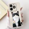 For Cover Itel A50 ItelA50 A 50 Phone Case Back Capa Question Duck Panda Cool Style Animals Cat Painting Soft Silicone Funda Bag