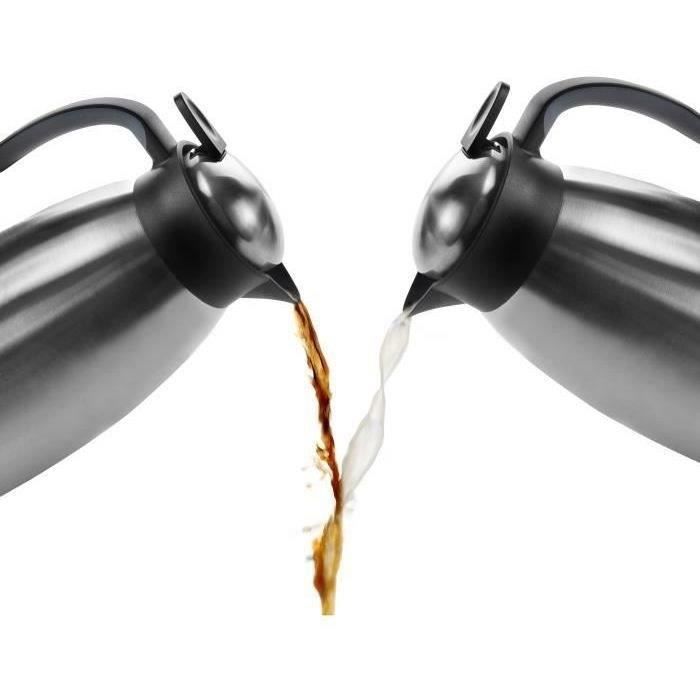 Pichet Isotherme - IBILI - 1500 Ml - Acier Inoxydable - Double Paroi - Thermos