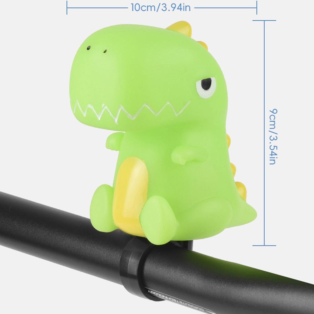 Cartoon Dinosaurs Bike Handlebar Decor Air Horn Children Bicycle Bell Bicycle Accessories #468129