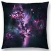 Pillowcase Night Sky Gorgeous Nebula Distant Galaxy Mysterious Universe Cushion Cover Home Decoration Sofa Home
