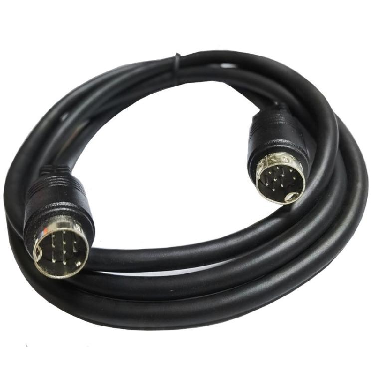 Mini-Din 9-Pin Adapterkabel Ausgezeichnete elektrische Leitfähigkeit 9-Pin Stecker auf Stecker