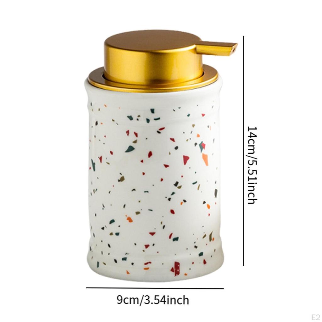 Dispenser di Sapone Schiumogeno per Mani Facilmente Riempibile Contenitore da 320ml Flacone con Pompa Schiumogena per Famiglia