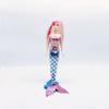 Crossdress Mermaid Doll Clothing Fairy Dress Set Doll Cosplay Clothes Mermaid Tail Wedding Dress