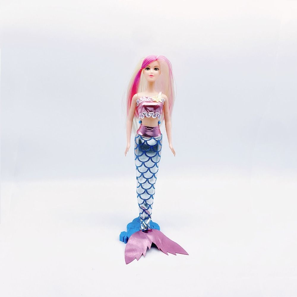 Crossdress Mermaid Doll Clothing Fairy Dress Set Doll Cosplay Clothes Mermaid Tail Wedding Dress