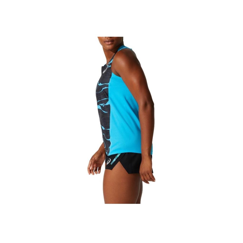 Asics Quick-Dry Fashion Breathable Vest Women Tops Blue 2092A269-403