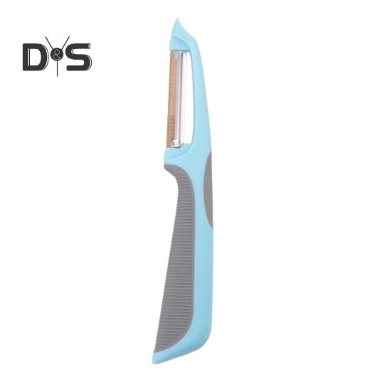 

Антикоррозийная терка для моркови, эргономичный дизайн, полезная острая овощечистка для моркови и картофеля серый/синий