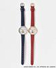 Bleu Bleuet Hello Kitty Ribbon Embossed Watch (Red)