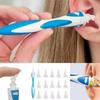Soft Ear Wax Earpick 360° Rotary Ear Wax Remover Tool Ear Spoon Spiral Ear Cleaner  Ear Care