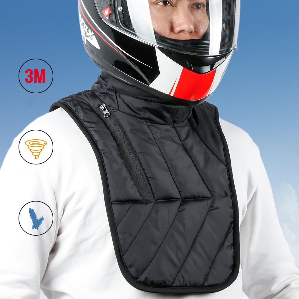 Winter Keeping Warm Neck Scarf Motorcyclist Rider Chest Neck Protector Windproof Warmer Scarf Bibs Motorcycle Thermal Collar