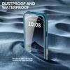 REDPEPPER Wodoodporne etui IP68 na iPhone 17 Pro Max przezroczyste plecki pokrowiec na telefon kompatybilny z MagSafe