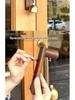 Ten Wood Entry Wind Chime Doorbell - Hanging Door Bell Reminder