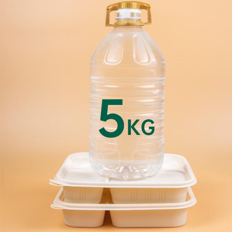 Eco-Friendly Disposable Rectangular Take-Out Food Containers (50 Sets, 500ml)