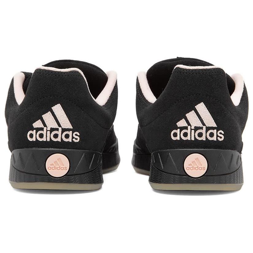 Adidas Originals Adimatic Leder Mode Bequem Langlebig Leicht Low-Top Sportliche Freizeit Schuhe Unisex Sneaker Schwarz Pink GY2092