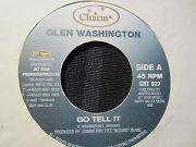 7inch Record GLEN WASHINGTON - Go Tell It CRT927 Charm 2000 UK Reggae, Ska & Dub Used