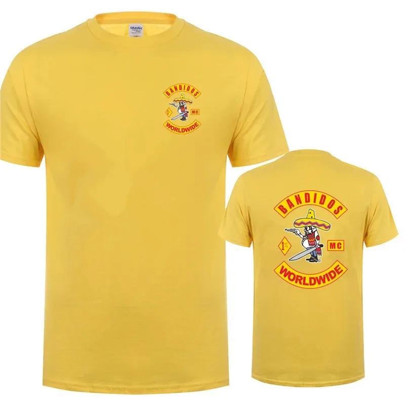 Bandidos MC T Shirt Netherlands Australia Canada T Shirt Men Short Sleeve Cotton Can Be Customized Country Tshirt To