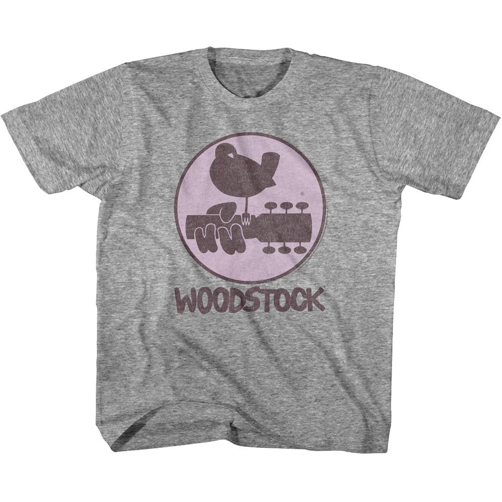Woodstock Dove Guitar Logo T Shirt