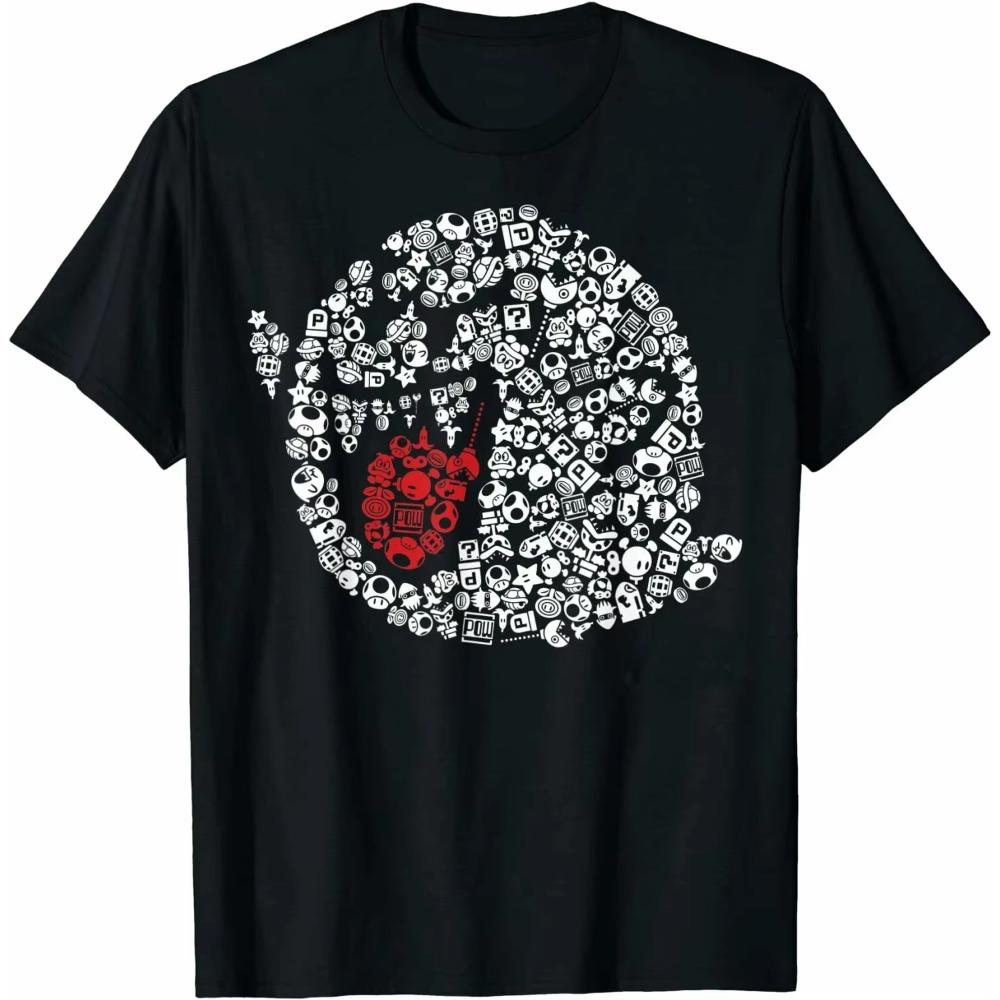 

Funny Boo Portrait Graphic T Shirt Summer O-Neck Loose Short Sleeve Mens T Shirt New Fashion Camisa Tees S-4XL S чёрный