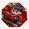 1pc Harry Potter Automatic Umbrella with Folding feature - Compact Travel Umbrella, Perfect Gift for Birthday, Christmas, 100