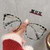 Material Women'S Glasses Frame Cat Eye Shape Blue Light Blocking Glasses Man European American Eyeglass Frames For Women
