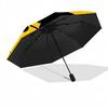 1pc Chibi Maruko-chan & Black Cat Automatic Opening Umbrella - Portable 3-Fold Design with Iron Frame - Outdoor - Perfect Gift for Fans, Travelers, Da
