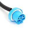 H11 To H1 Adapter Cable H7 Headlight Bulb Wire Car Fog Light Convert 9007 Socket Harness Moto Headlamp Ceramic Plug