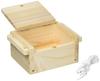 A.NET KOTOBUKIYA Wooden Feeder Box with Magnet, Small, 108 X 90 X 55 Mm, W-121