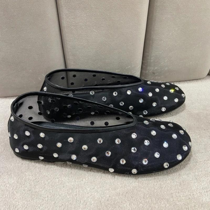 Fashion Mary Jane Shoes for Women, Flat and Comfortable, Ballet Shoes, New Styles for Spring and Summer 2024