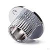 6Pcs guitar Conversion Bushings Adapter Ferrules Chrome