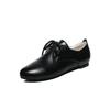 Scarpe basse da donna a stringa moda stile college britannico casual scarpe basse comode taglie grandi a taglio basso