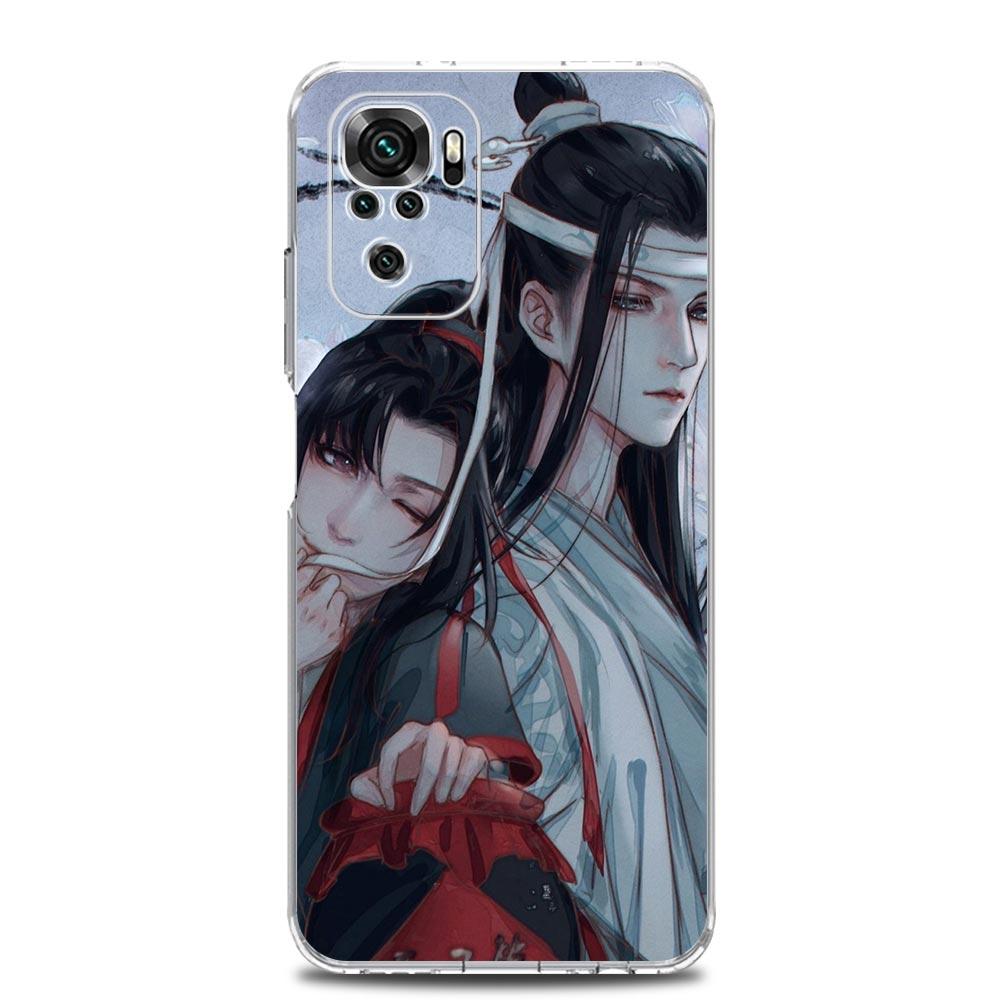 Anime Mo Dao Zu Shi Wei Wuxian Soft Phone Case For Xiaomi Redmi Note 12 11 9S 9 8 10 Pro Plus 7 8T 9C 9A 8A K40 Gaming Cover