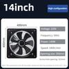 Powerful Industrial Iron Exhaust Fan Household Efficient Ventilation And Smoke Removal Device Kitchen Range Hood