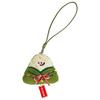 Chinese Style Zongzi Pendant Traditional Cartoon Plush Doll Pendant  Cultural Activity