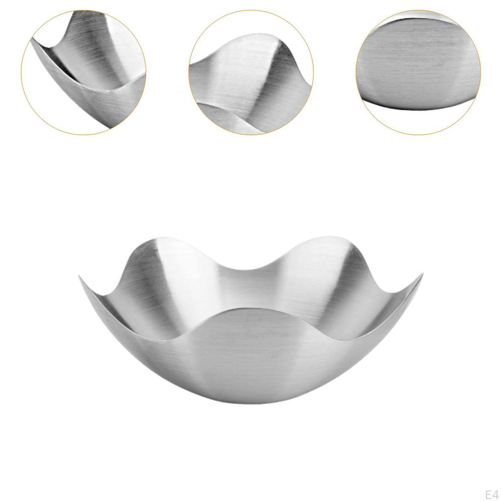 Süßigkeitenschale Dessertkorb Multifunktionale Dekoration Obst Metallschale für KTV Restaurant Hotel